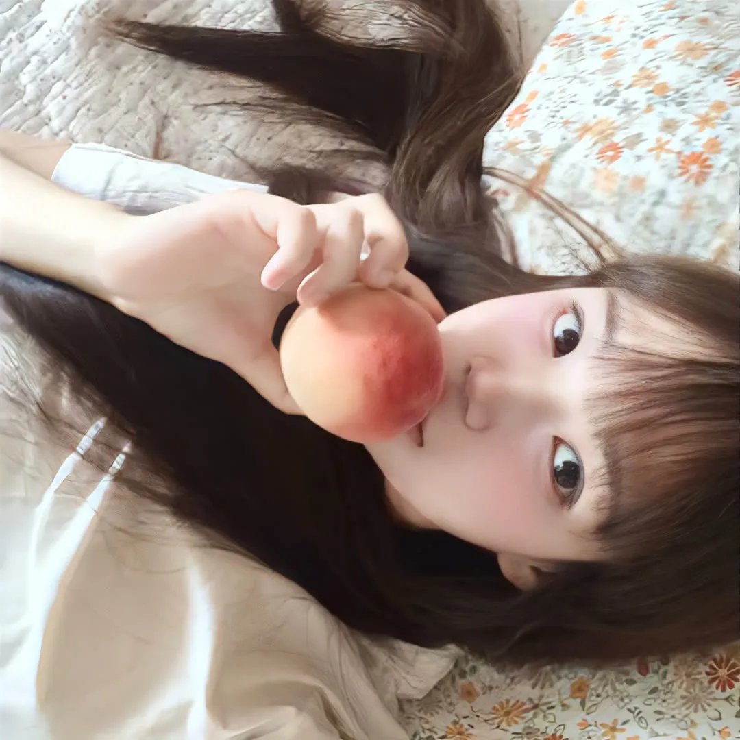 她对星星歌唱